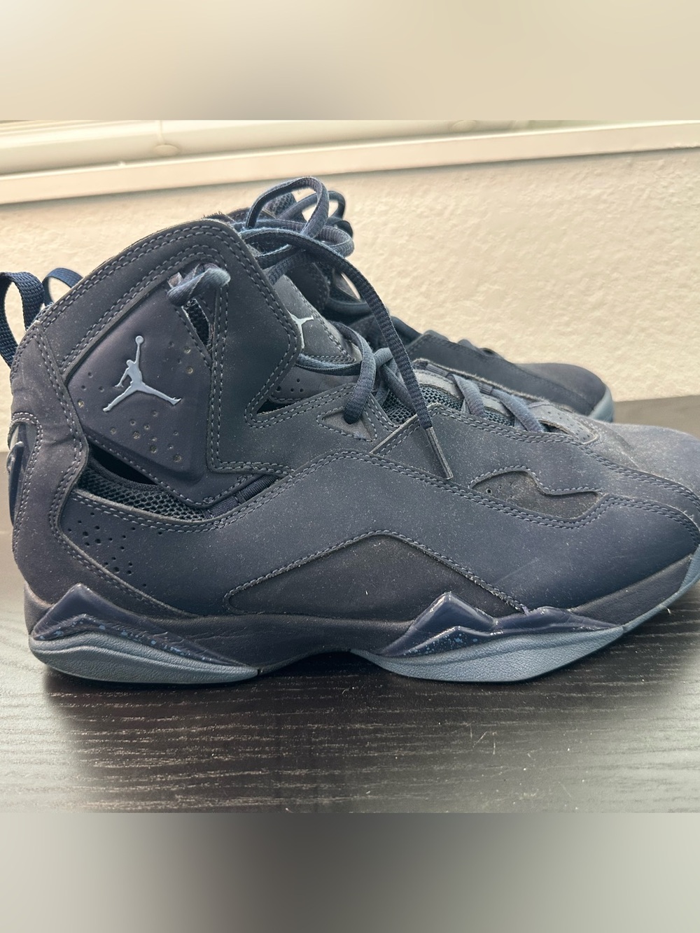 Jordan Men's Navy Blue Athletic Sneakers
